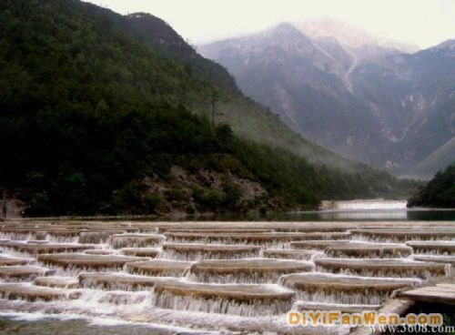 雲南白水台圖片