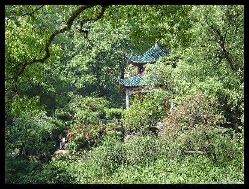 湖南愛晚亭圖片