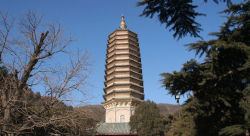 北京八大處靈光寺圖片