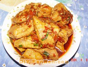 滷豆腐