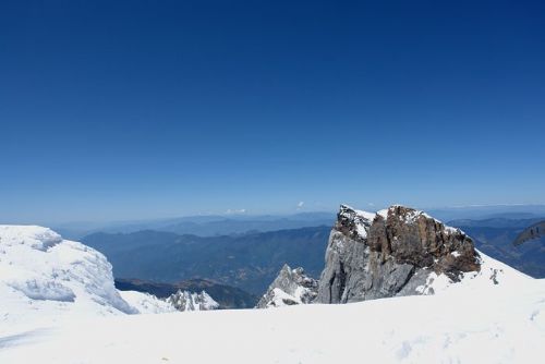 雲南哈巴雪山圖片