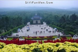 中山陵風景區圖片