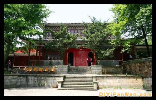 湖南嶽麓山圖片