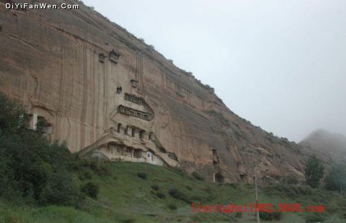 甘肅馬蹄寺圖片