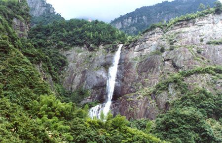 廬山瀑布群圖片