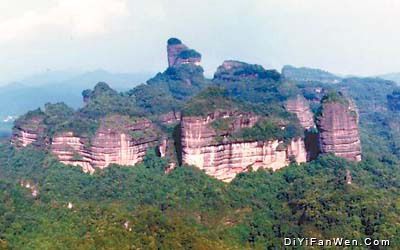 丹霞山圖片