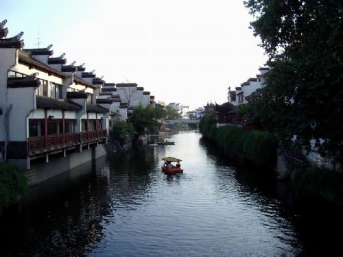 秦淮河風光圖片