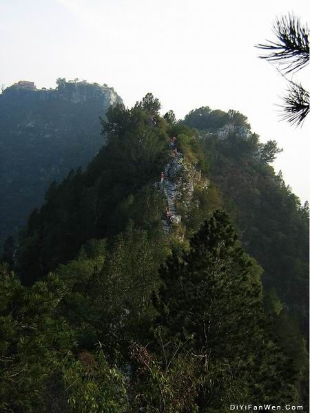 河南神農山美景圖片