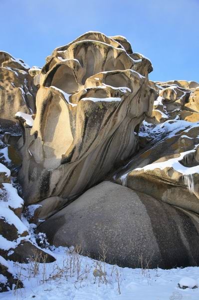 新疆怪石峪圖片