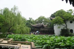 拙政園圖片