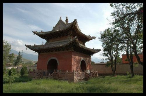 青海瞿曇寺圖片