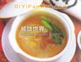 蟹粉魚翅(圖)