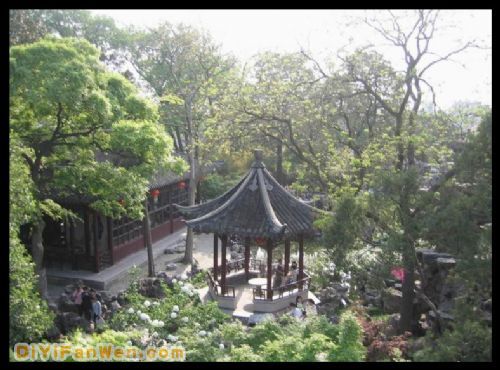 江蘇個園圖片