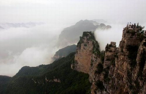 河南神農山美景圖片