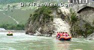 阿壩大九寨岷江旅遊漂流圖片