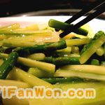 清炒蘆筍　