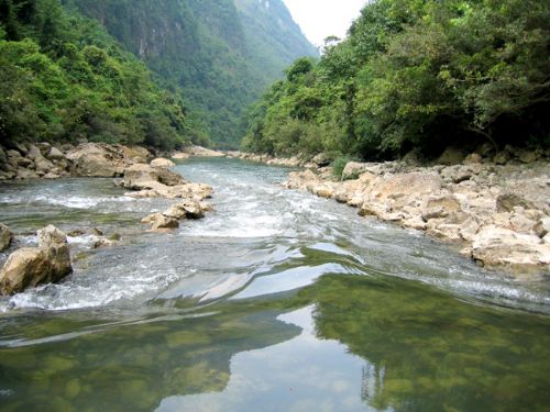 廣西布柳河風光圖片