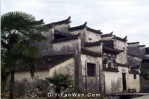 黃山西遞圖片