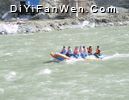 阿壩大九寨岷江旅遊漂流圖片