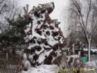 八里河雪景