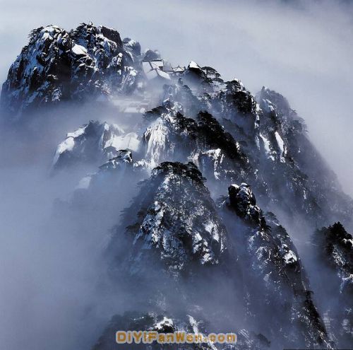 黃山雲霧圖片
