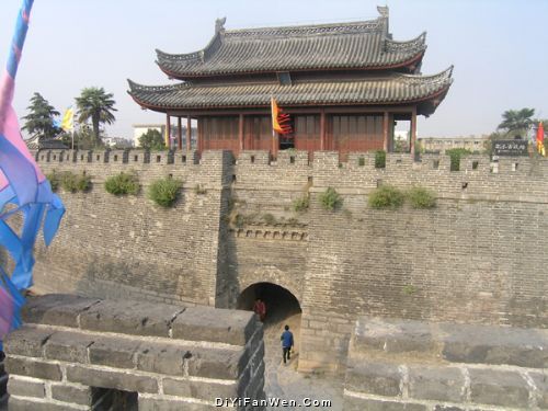 壽縣古城牆圖片