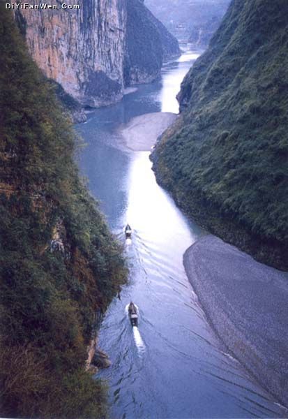 長江三峽巫山小三峽圖片