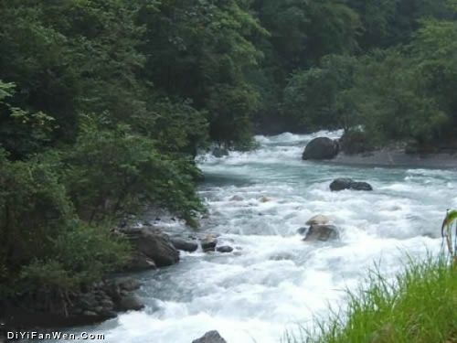 四川喇叭河圖片