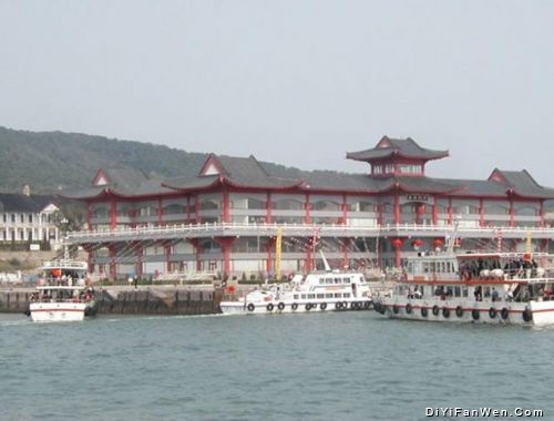 劉公島圖片