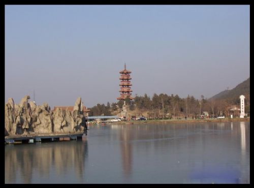 江蘇雲龍湖圖片