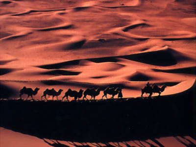 巴丹吉林沙漠圖片
