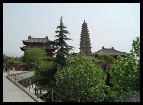 山西普救寺圖片