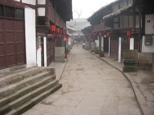 恩陽古鎮圖片