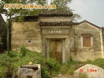 洞庭西山後埠古村圖片