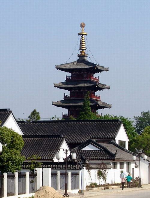 楓橋寒山寺圖片