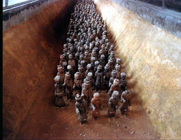 漢兵馬俑博物館圖片