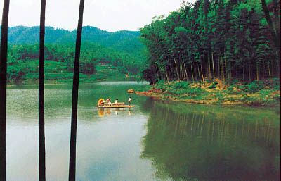 黑竹溝圖片