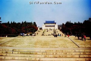中山陵風景區圖片