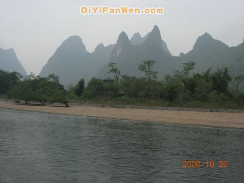 風景如畫的灕江圖片