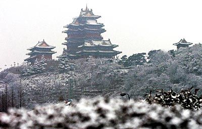 南京閱江樓景區圖片