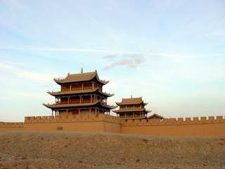 嘉峪關關城圖片