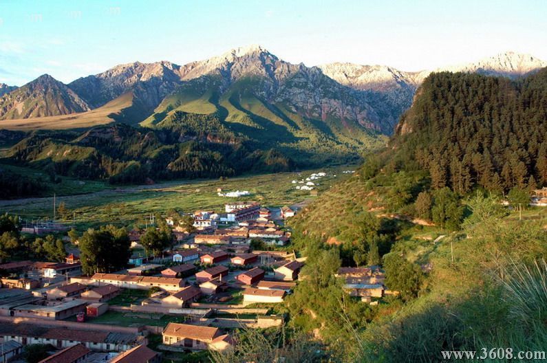 馬蹄寺圖片