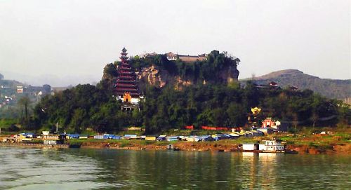 石寶寨圖圖片