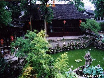揚州個園圖片