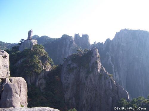 黃山美景圖片