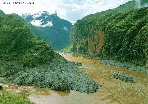 長江三峽瞿塘峽圖片
