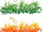 黑板報花邊：草叢花邊