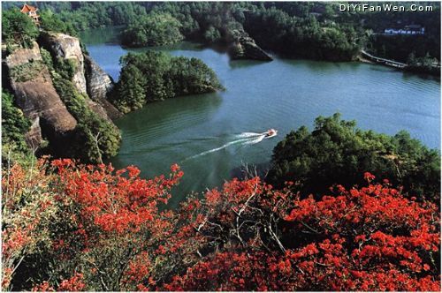 連城冠豸山圖片