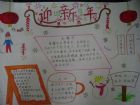 迎新年黑板報：快樂的一年