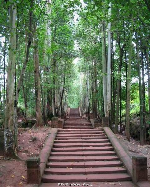 四川彭祖山風光圖片